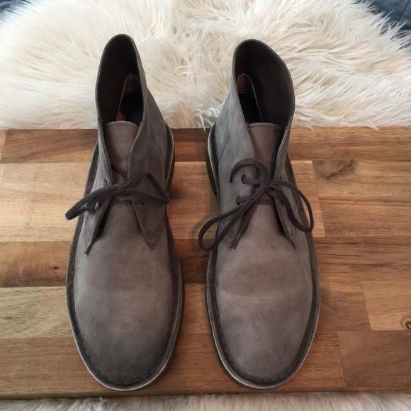 Clarks Men/'s Bushacre 2 Chukka Boot 10 Navy Interest Nubuck